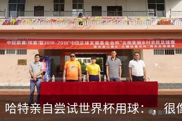 哈特亲自尝试世界杯用球：，很像2010年那款，但没那么难扑